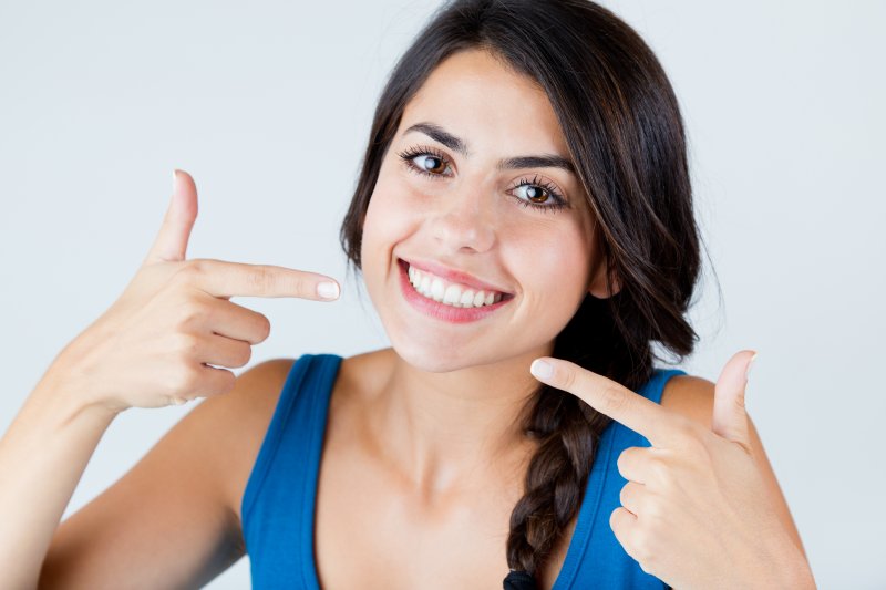 close up of man smiling